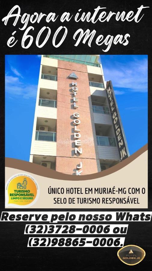 Hotel Golden Jk Muriaé Kültér fotó