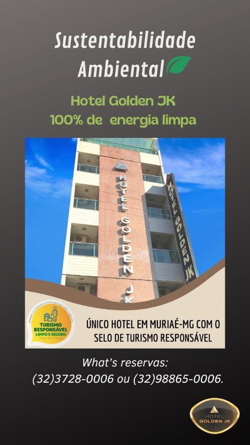 Hotel Golden Jk Muriaé Kültér fotó